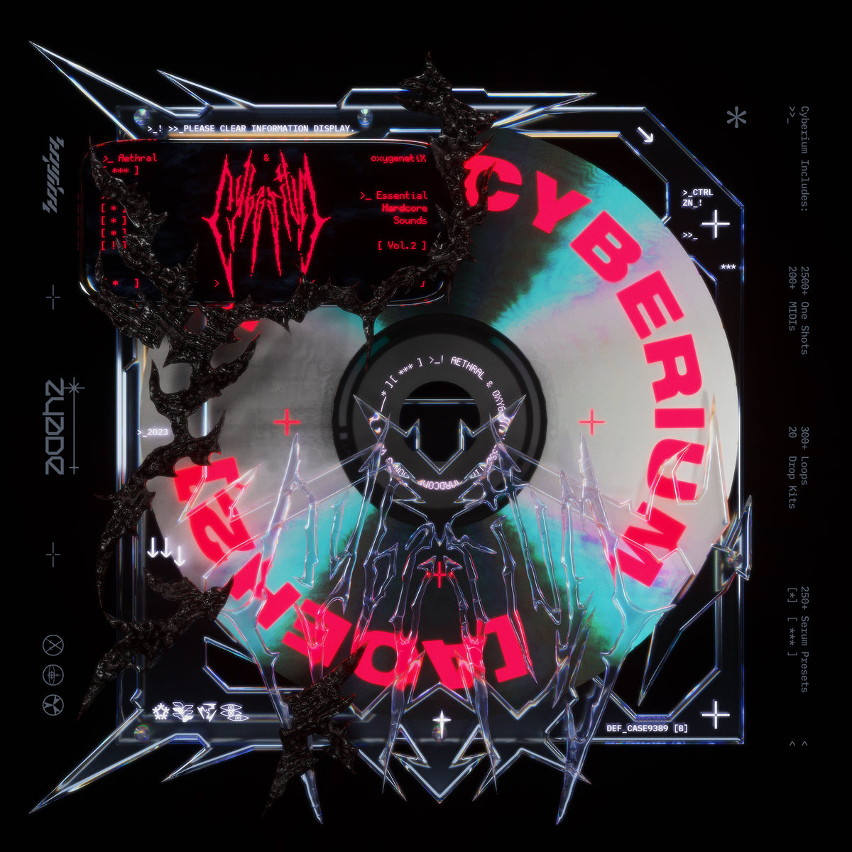 Cyberium - Aethral & oxygenetiX Essential Hardcore Sounds Vol.2 – oxydsp